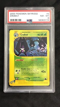 2003 Pokemon Skyridge 6 Crobat PSA