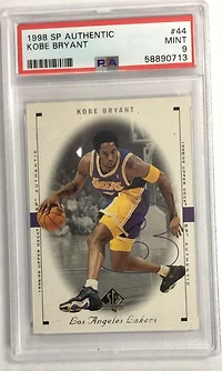 1998 Sp Authentic 44 Kobe Bryant PSA 9