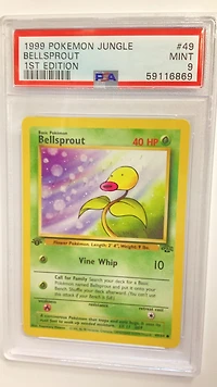 1999 Pokemon Jungle 49 Bellsprout PSA