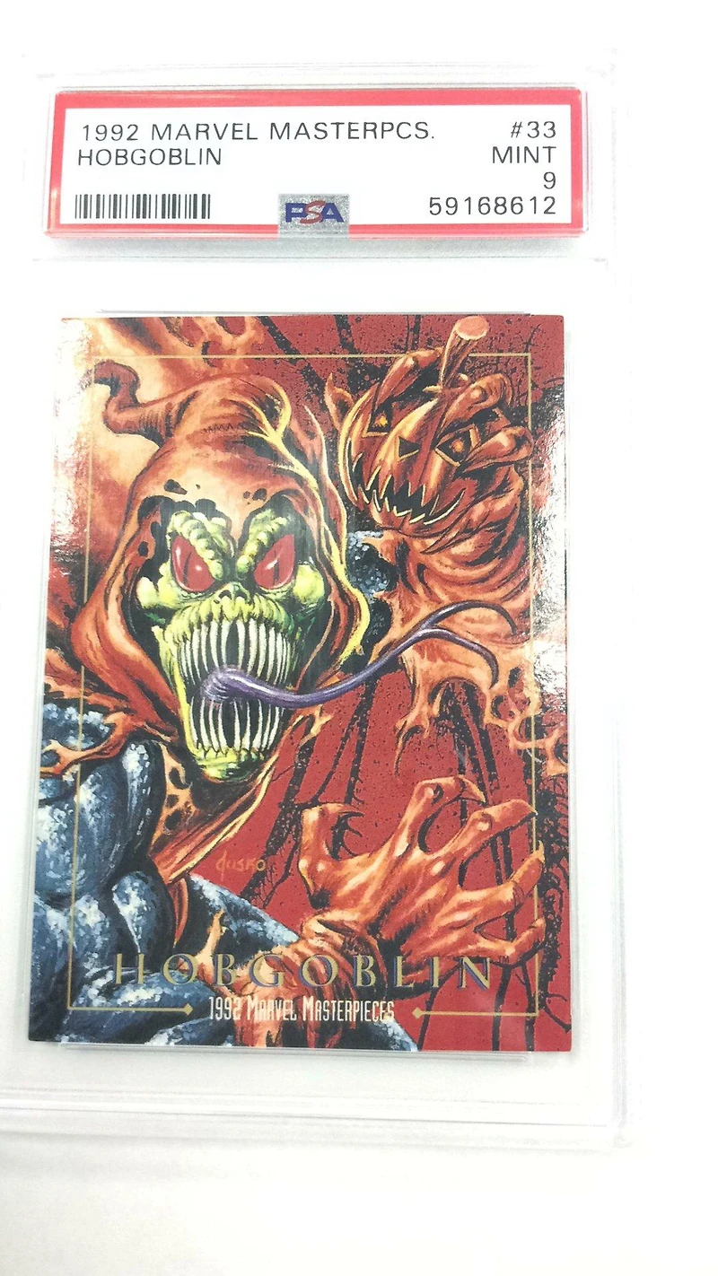 1992 Marvel Masterpieces 33 Hobgoblin PSA 9