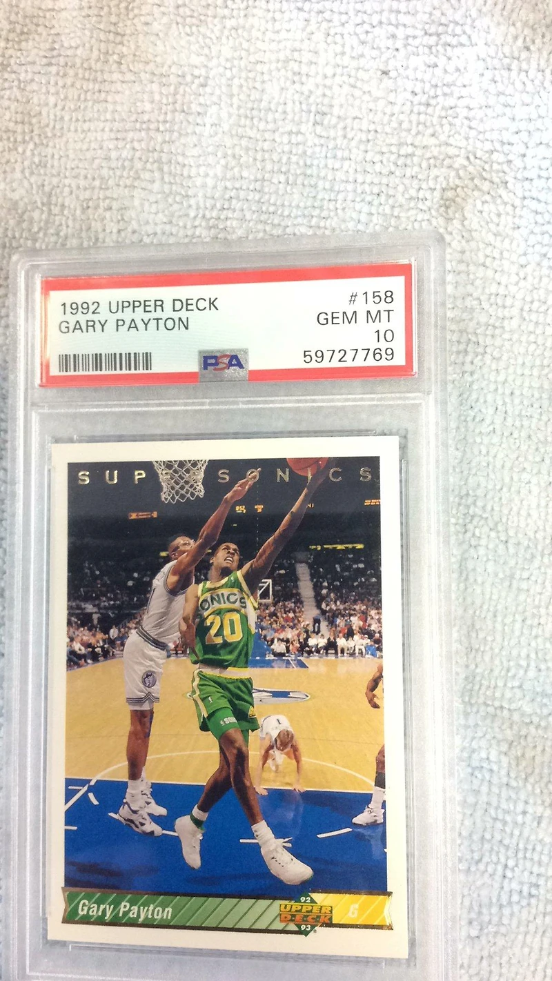 1992 Upper Deck 158 Gary Payton PSA 10