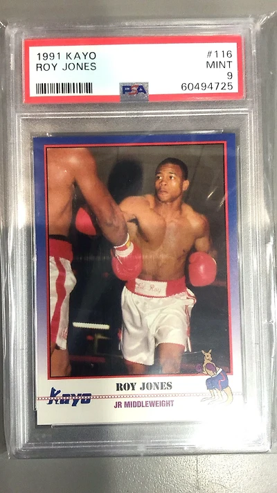 1991 Kayo 116 Roy Jones PSA 9