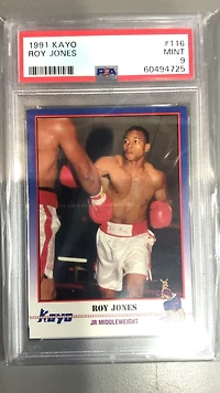 1991 Kayo 116 Roy Jones PSA 9
