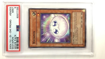 2004 Yu-gi-oh! Promo En003 Watapon Movie Pack PSA 9