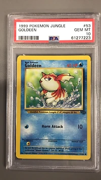 1999 Pokemon Jungle 53 Goldeen PSA