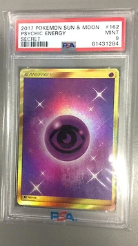 2017 Pokemon Sun & Moon 162 Psychic Energy PSA 9