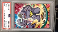 1999 Topps Pokemon Tv 67 Machoke PSA 9