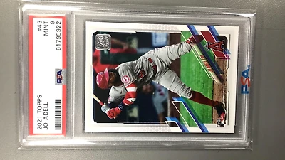 2021 Topps 43 Jo Adell PSA 9