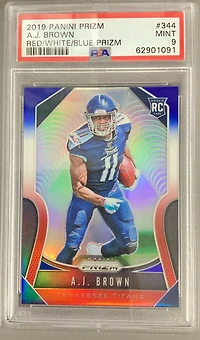 2019 Panini Prizm 344 A.j. Brown // Prizm PSA