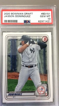 2020 Bowman Draft Bd151 Jasson Dominguez PSA 10