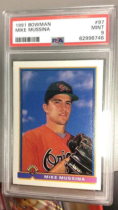 1991 Bowman 97 Mike Mussina PSA