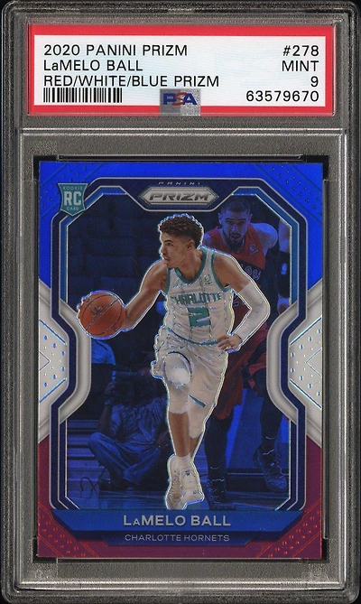 2020 Panini Prizm 278 Lamelo Ball // Prizm PSA