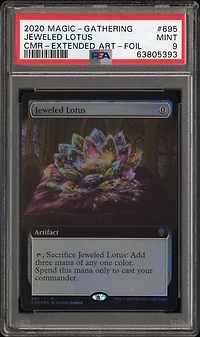 2020 Magic The Gathering Commander Legends 695 Jeweled Lotus PSA 9