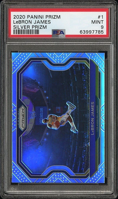2020 Panini Prizm 1 Lebron James Silver Prizm PSA