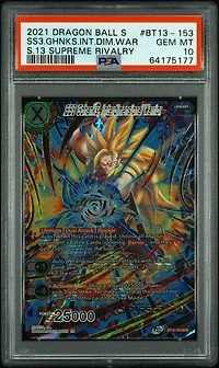 2021 Dragon Ball Super Card Game Series 13 Supreme Rivalry Bt13-153 Ss3 Gohanks