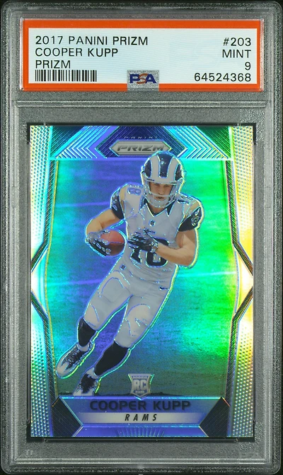 2017 Panini Prizm 203 Cooper Kupp Prizm PSA
