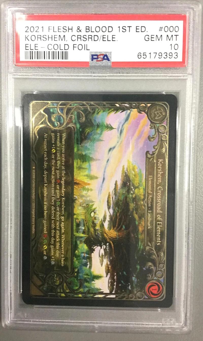 2021 Flesh And Blood Tales Of Aria 1st Edition 000 Korshem