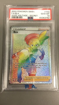 2020 Pokemon Sword & Shield Vivid Voltage Fa/bea PSA