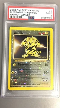 2003 Pokemon Best Of Game Promo 1 Electabuzz PSA 9