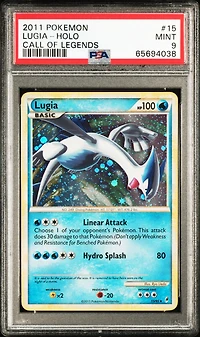 2011 Pokemon Call Of Legends 15 Lugia-holo PSA