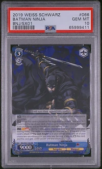 2019 Weiss Schwarz Batman Ninja 066 Batman Ninja PSA 10