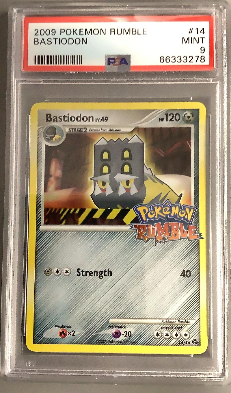 2009 Pokemon Rumble 14 Bastiodon PSA