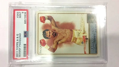 2011 Topps Allen & Ginter 262 Manny Pacquiao PSA
