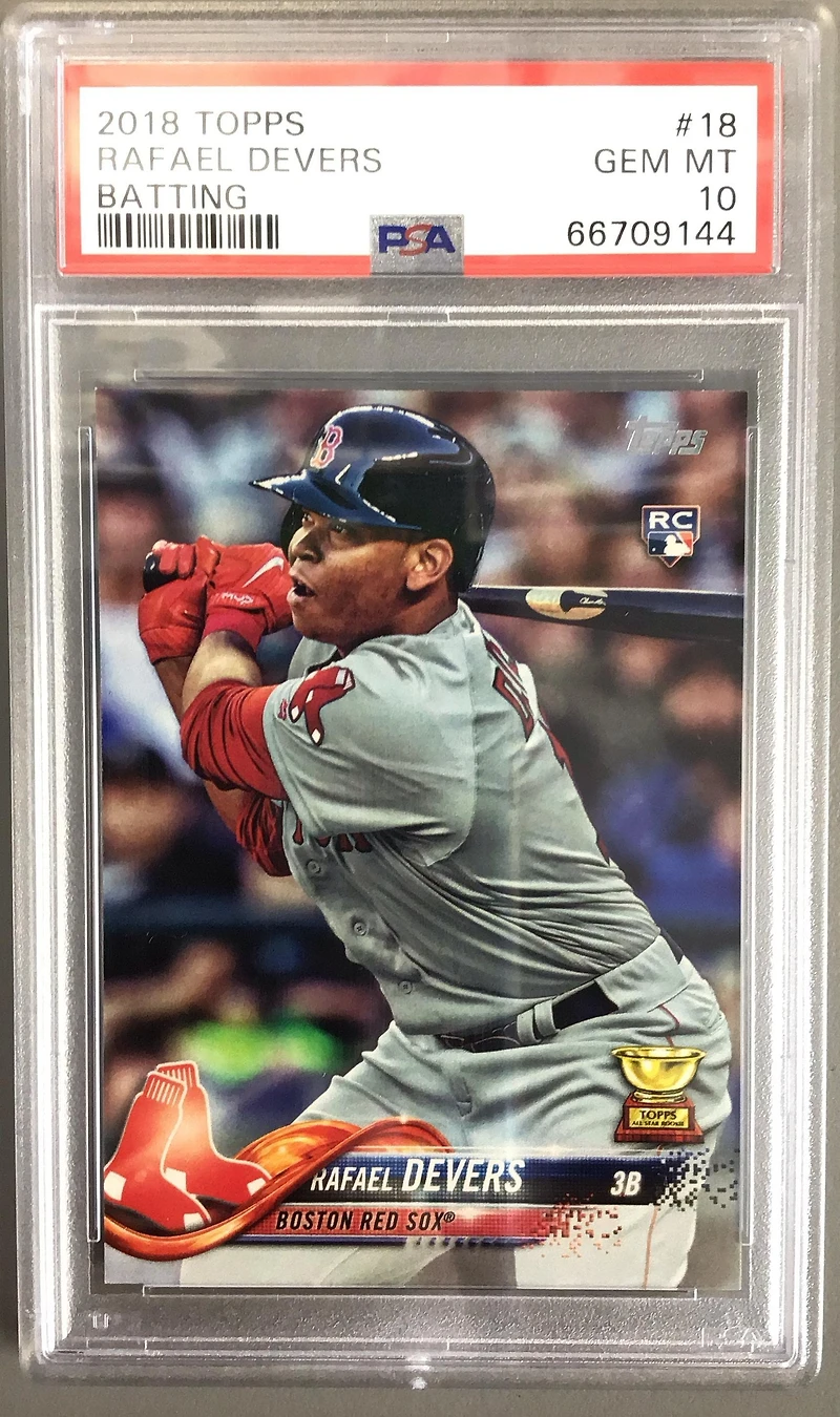 2018 Topps 18 Rafael Devers PSA 10