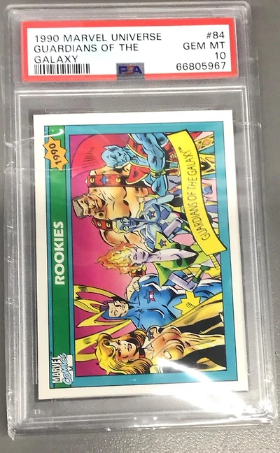 1990 Marvel Universe 84 Guardians Of The Galaxy PSA 10