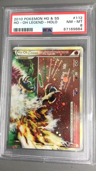 2010 Pokemon Heartgold & Soulsilver 112 Ho-oh Legend-holo PSA