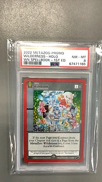 2022 Metazoo Promo Wilderness-holo Wilderness Spellbook-1st Edition PSA