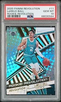 2020 Panini Revolution Rookie Revolution 11 Lamelo Ball PSA 10