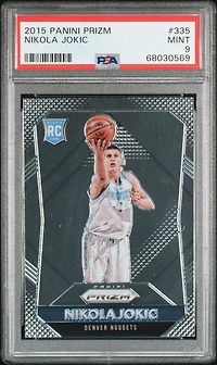 2015 Panini Prizm 335 Nikola Jokic PSA 9