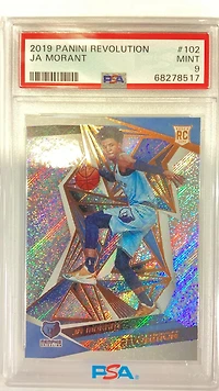 2019 Panini Revolution 102 Ja Morant PSA 9