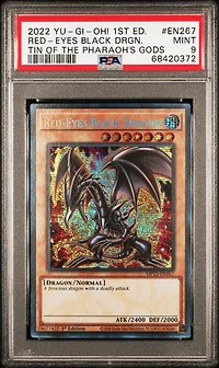 2022 Yu-gi-oh! Tin Of The Pharaoh's Gods En267 Red PSA 9