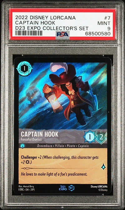 2022 Disney Lorcana Promo 7 Captain Hook