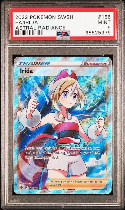 2022 Pokemon Sword & Shield Astral Radiance 186 Fa/irida PSA