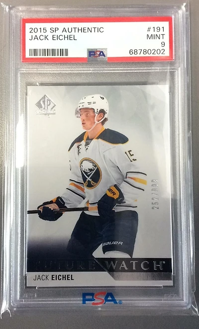 2015 Sp Authentic 191 Jack Eichel PSA 9