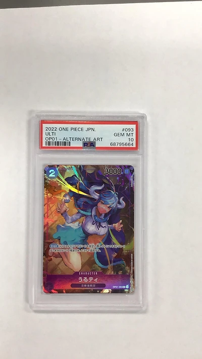 2022 One Piece Japanese Romance Dawn 093 Ulti Alternate Art PSA 10
