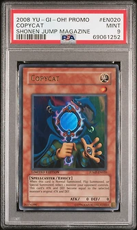 2008 Yu-gi-oh! Promo Shonen Jump Magazine En020 Copycat PSA 9