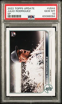 2022 Topps Update Us44 Julio Rodriguez Sp PSA