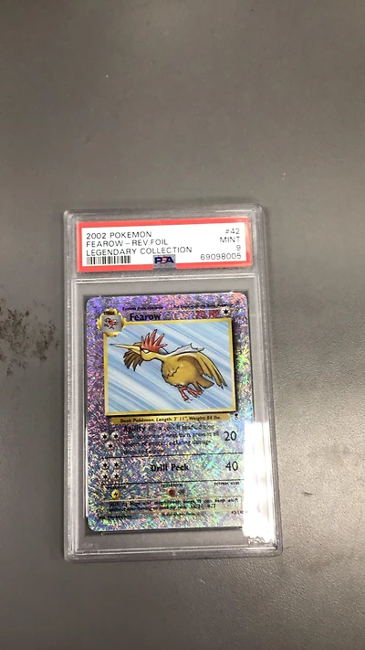 2002 Pokemon Legendary Collection 42 Fearow-reverse Foil PSA 9