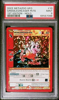 2022 Metazoo Ufo 10 Griddlegreaser Pete PSA 9