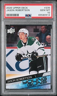 2020 Upper Deck 235 Jason Robertson PSA