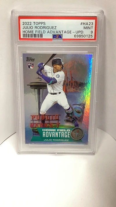 2022 Topps Home Field Advantage Ha23 Julio Rodriguez Update PSA