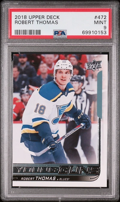 2018 Upper Deck 472 Robert Thomas PSA 9