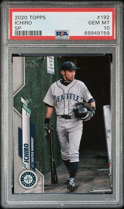 2020 Topps 192 Ichiro Sp PSA 10