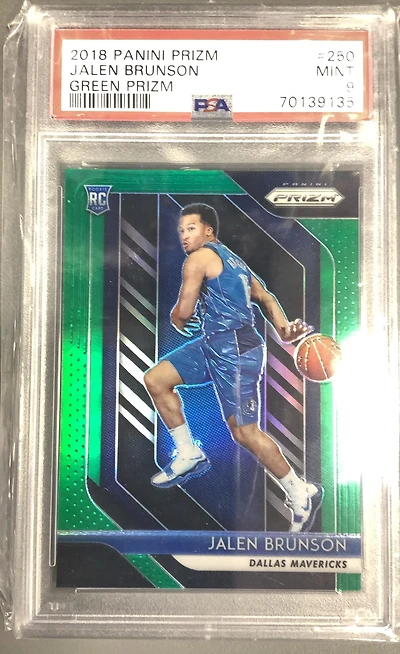 2018 Panini Prizm 250 Jalen Brunson Prizm PSA