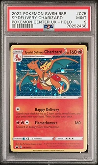 2022 Pokemon Swsh Black Star Promo 075 Sp.delivery Charizard PSA