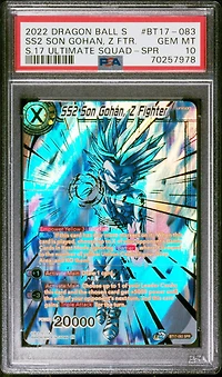 2022 Dragon Ball Super Card Game Series 17 Ultimate Squad Bt17-083 Ss2 Son Gohan
